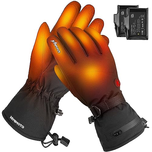 Entdecke die ultimative Wärme für deine Hände mit den KEMIMOTO Beheizbaren Handschuhen - ideal für Skifahren, Angeln und Motorradfahren!